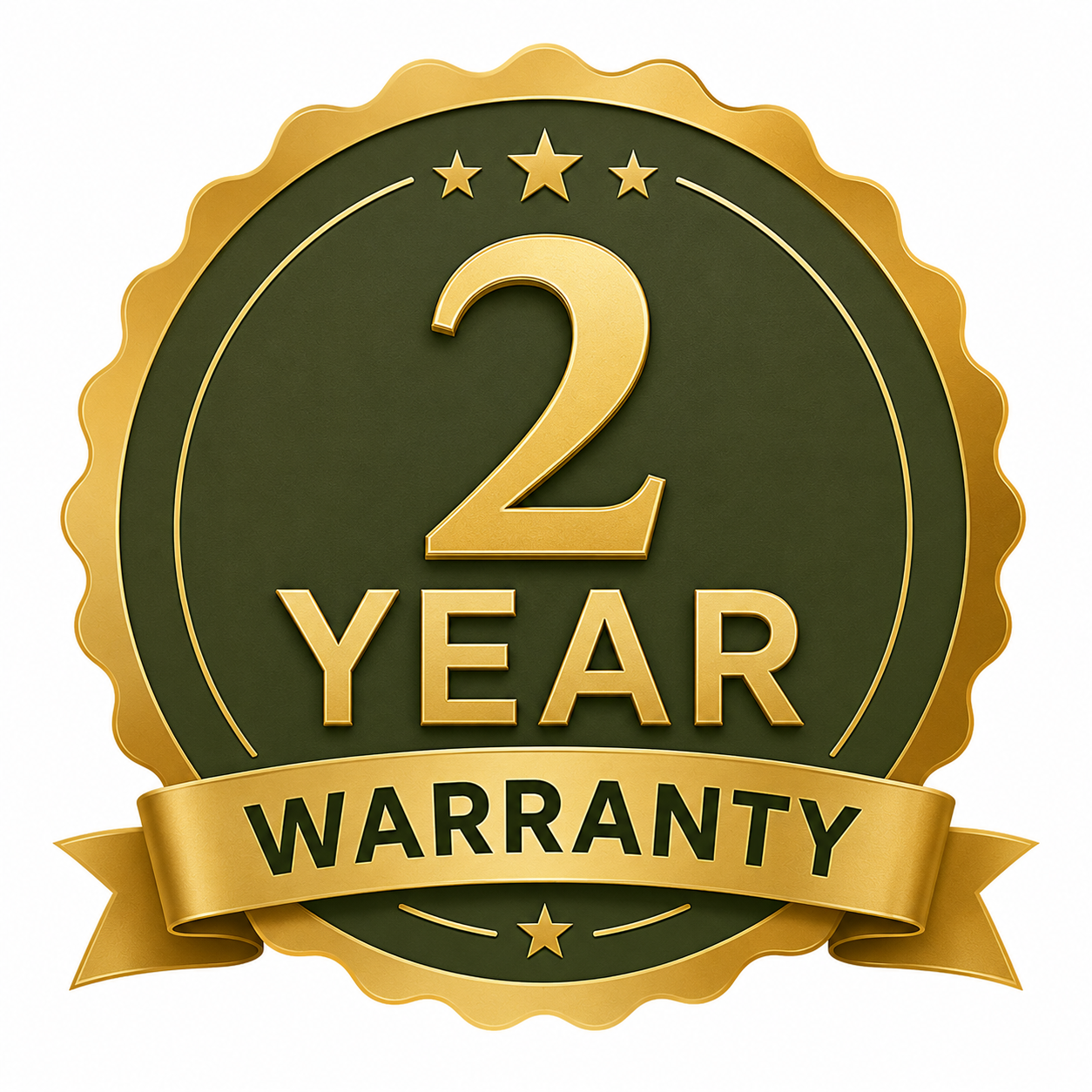 2 Year Warranty