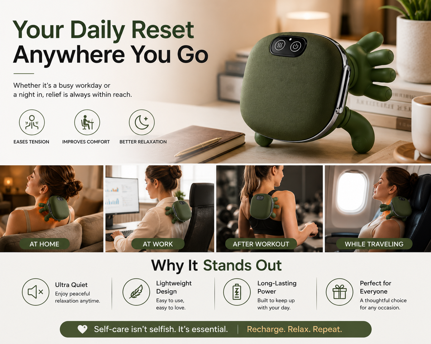 Therapod Bionic 4D Deep Relief Massager