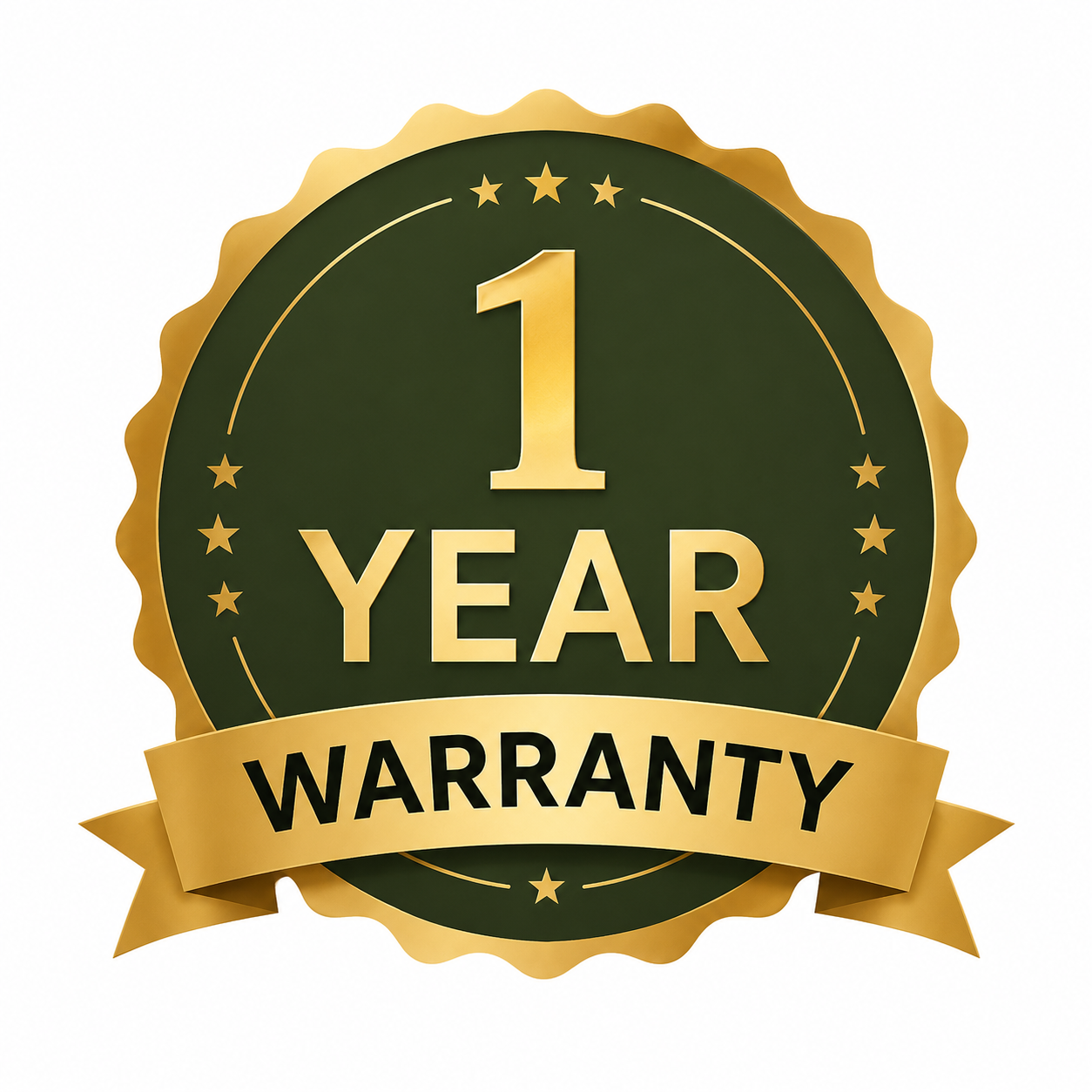1 Year Warranty