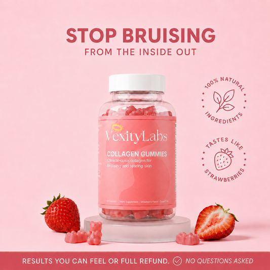 Premium Strawberry Collagen Gummies