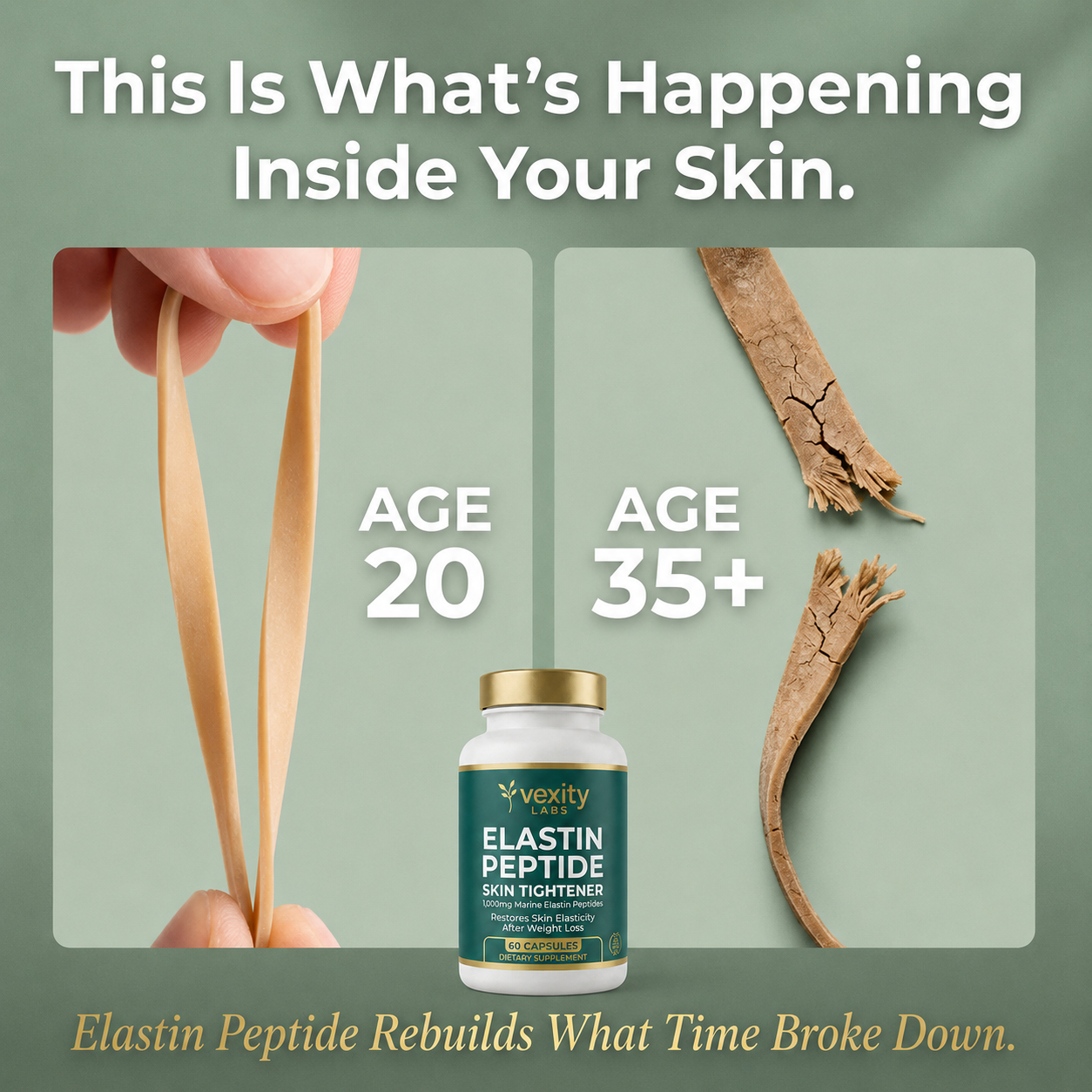 Elastin Peptide Skin Tightening Formula