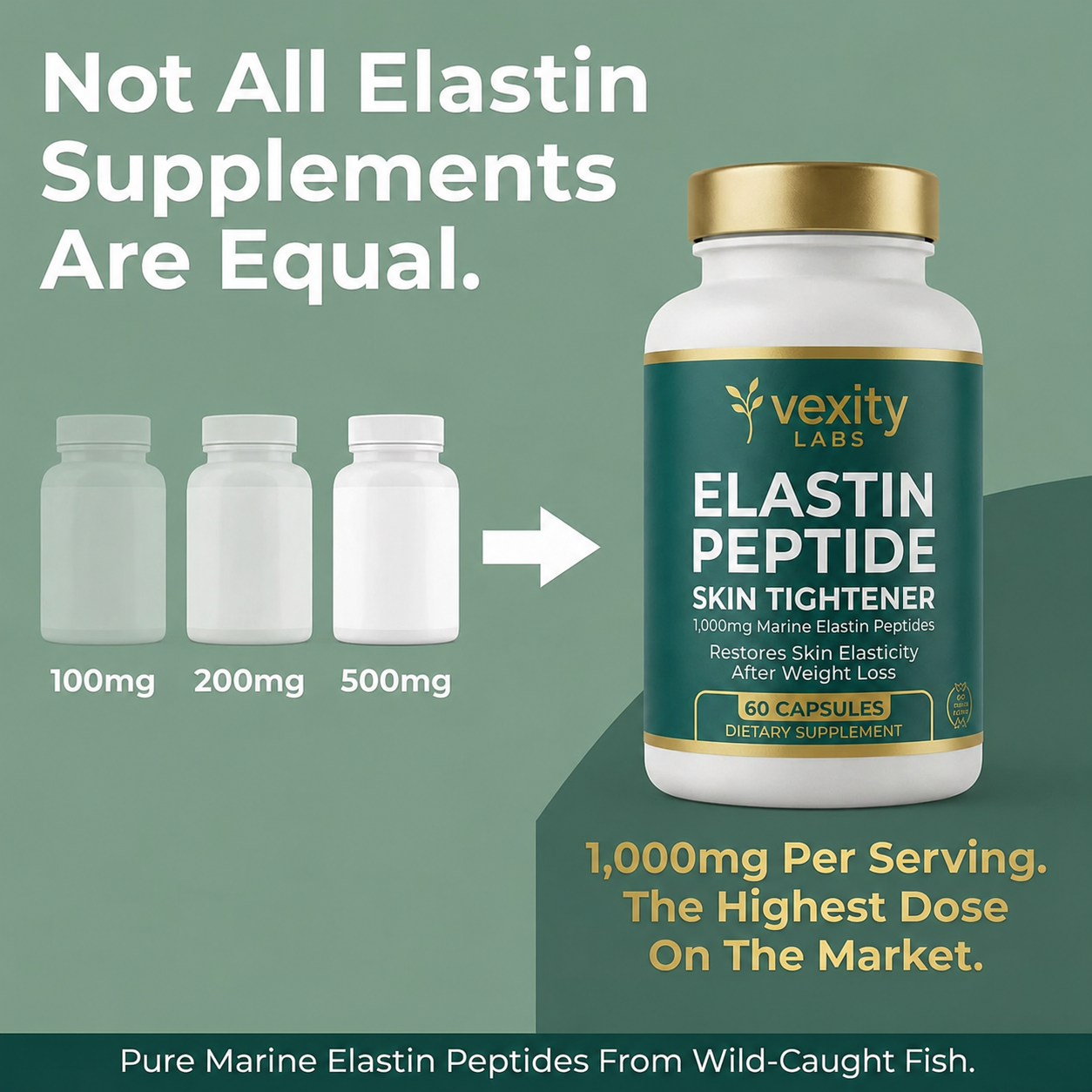 Elastin Peptide Skin Tightening Formula