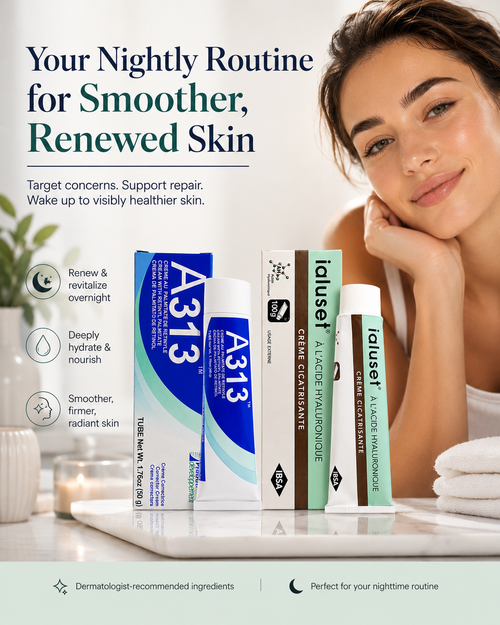 A313 Vitamin A + Laluset Hyaluronic Acid Anti-Wrinkle Bundle