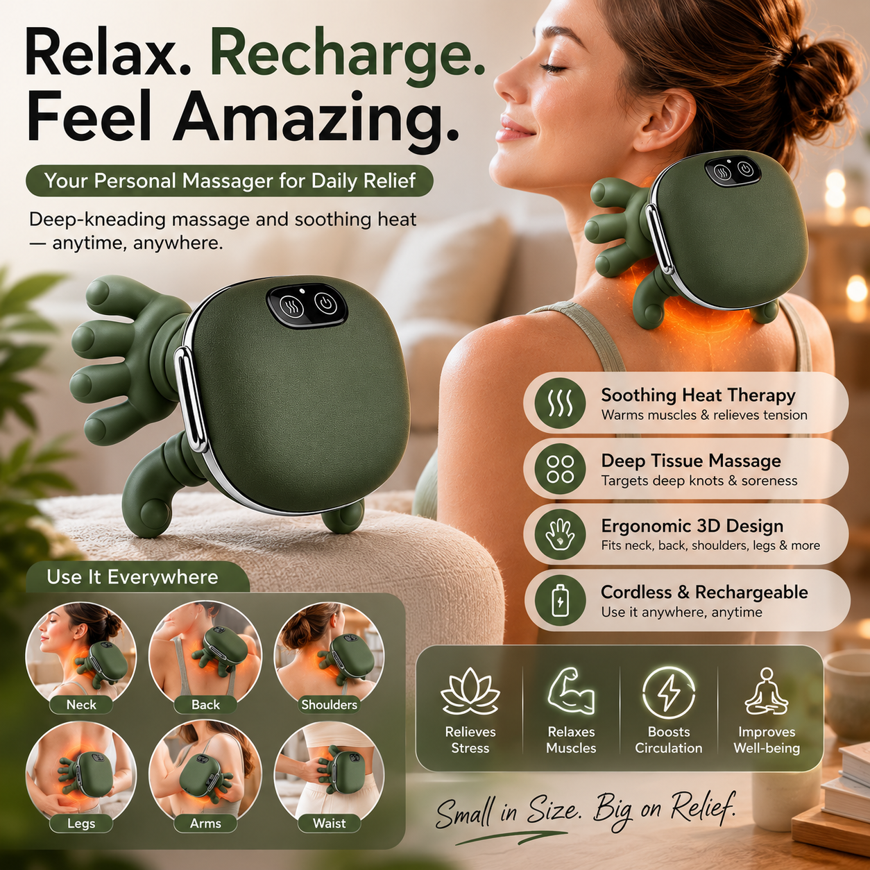 Therapod Bionic 4D Deep Relief Massager
