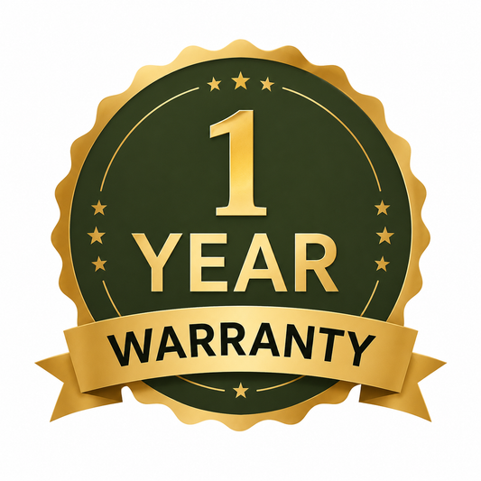 1 Year Warranty